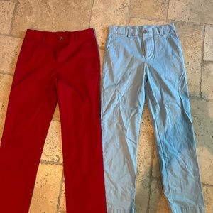 EUC Vinyard Vines Boys Pants Slacks size 16. CHRISTMAS PHOTOS